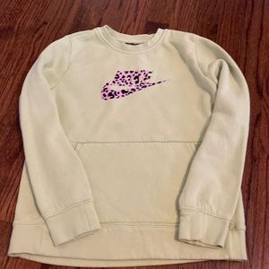 Girls Nike Sweatshirt - Green